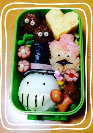 ジブリキャラ弁-レシピのメイン写真