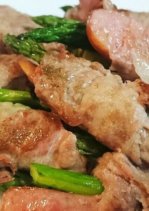☆ソーセージとアスパラ☆の肉巻き-レシピのメイン写真
