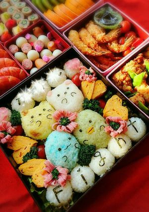 すみっコぐらし 運動会 キャラ弁-レシピのメイン写真