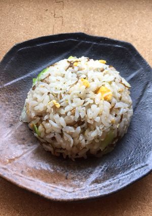 もずくとしらすのあっさりチャーハン-レシピのメイン写真