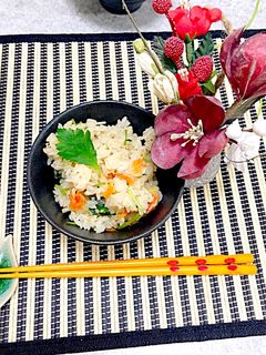 ♡三つ葉香る桜海老の混ぜご飯♡-レシピのメイン写真