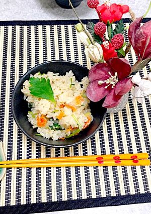 ♡三つ葉香る桜海老の混ぜご飯♡-レシピのメイン写真