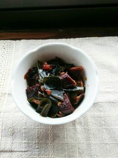 昆布としいたけの梅煮-レシピのメイン写真