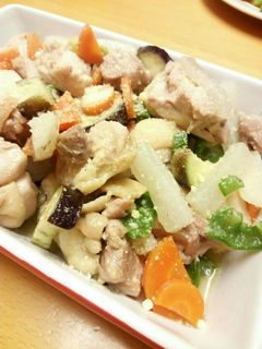 鶏と野菜の豪快炒め♪-レシピのメイン写真