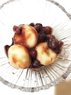 冷んやり 白玉ぜんざい-レシピのメイン写真