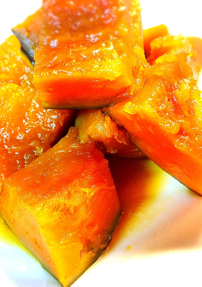 お弁当用のご飯がすすむかぼちゃの煮物-レシピのメイン写真