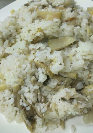 タケノコとまいたけの白だし混ぜご飯-レシピのメイン写真