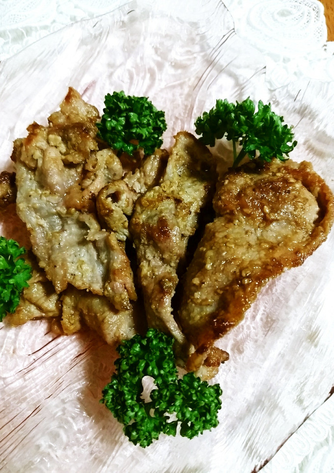豚肉のごまマヨ焼き-レシピのメイン写真