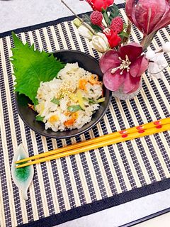 ♡大葉と桜海老の混ぜご飯♡-レシピのメイン写真