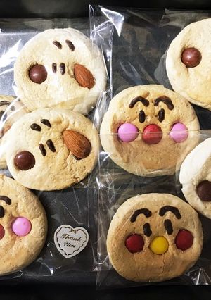 マシュマロクッキーでスヌーピー-レシピのメイン写真