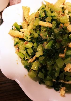 超簡単☆大根の葉の炒め物-レシピのメイン写真