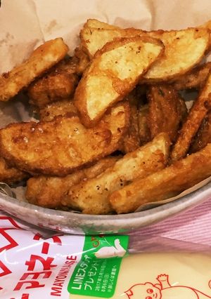 超簡単某居酒屋風サックサクポテトフライ-レシピのメイン写真