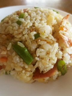 ベーコンとアスパラのチャーハン-レシピのメイン写真