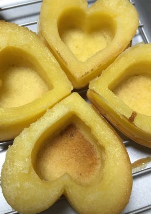 ハートのチーズケーキ-レシピのメイン写真