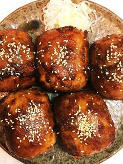 *肉巻きおにぎり〜焼肉のたれ使用〜*-レシピのメイン写真