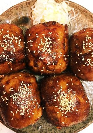 ＊肉巻きおにぎり〜焼肉のたれ使用〜＊-レシピのメイン写真