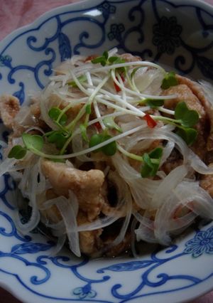 居酒屋の突き出し♪まぐろ南蛮-レシピのメイン写真