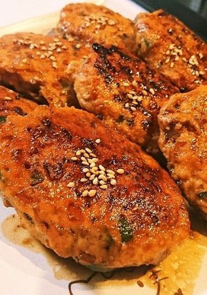 栄養満点！お野菜照り焼きつくね-レシピのメイン写真