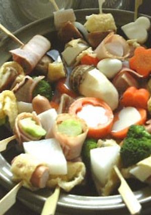 パーティーに串鍋:お節の材料プラスα-レシピのメイン写真