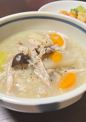 おうちで♫鶏手羽で本格 参鶏湯-レシピのメイン写真