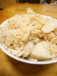 里芋とあさりの炊き込みご飯-レシピのメイン写真