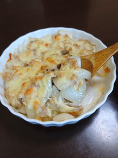 新玉ねぎとツナのオーブン焼き♪-レシピのメイン写真