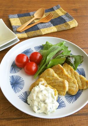 簡単☆お洒落に♪まぐろのカレー風味ソテー-レシピのメイン写真