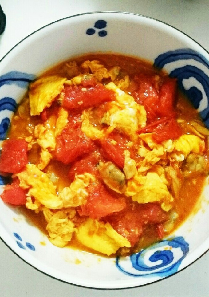 トマトとあさりの卵炒め カレー味-レシピのメイン写真