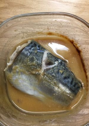 レンジで・1人分鯖の味噌煮-レシピのメイン写真