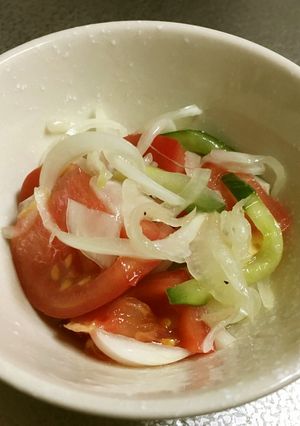 新玉ねぎのコールスローっぽい保存調理-レシピのメイン写真