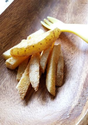 ☆手づかみおやつ☆新じゃがきな粉あえ-レシピのメイン写真