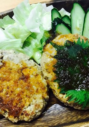 メインの材料3つで豆腐ハンバーグ-レシピのメイン写真