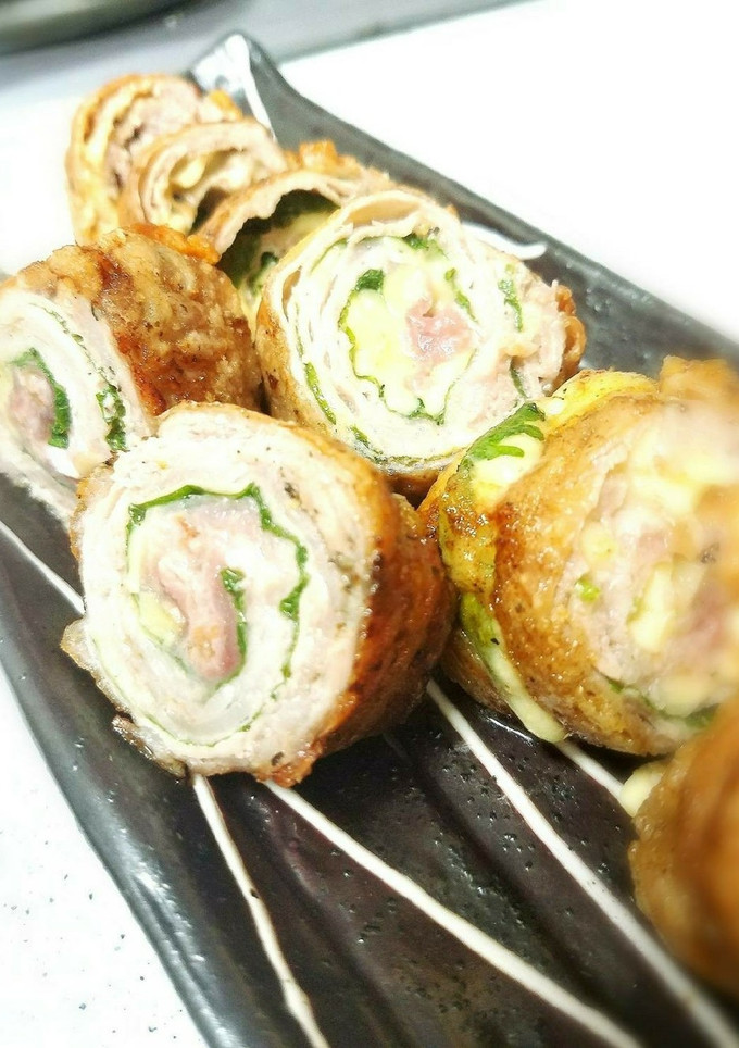 15分！簡単♪チーズと梅しそ肉巻き！-レシピのメイン写真