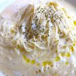 素麺アレンジ☆お手軽スープカルボナーラ