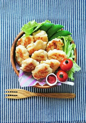 手を汚さず作る☆簡単チキンナゲット。-レシピのメイン写真