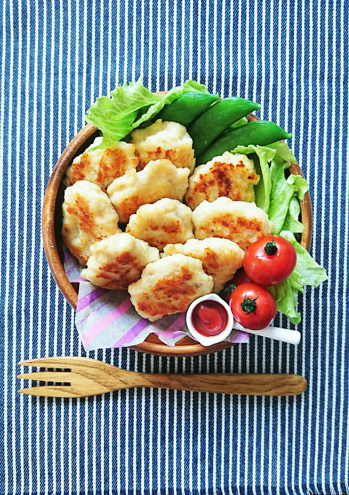 手を汚さず作る☆簡単チキンナゲット。-レシピのメイン写真