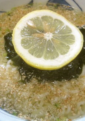 塩わかめラーメンレモン風味-レシピのメイン写真