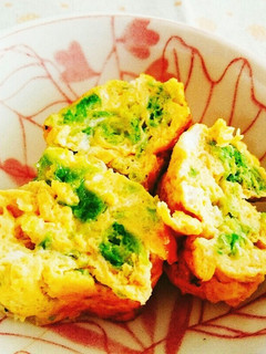 ほんのり海の味☆アオサのだし巻き玉子-レシピのメイン写真