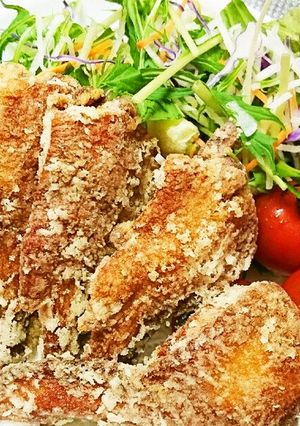 フライパンで♪手羽先のしょうゆ風味唐揚げ-レシピのメイン写真