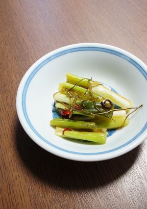 焼き青ネギと刻み昆布の酢の物-レシピのメイン写真