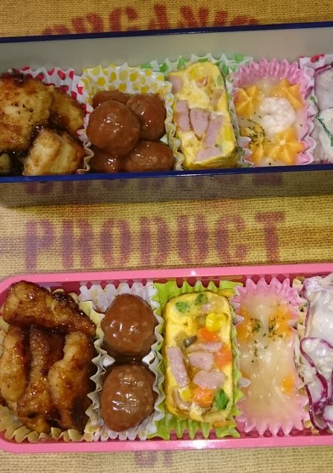 高校生のお弁当10-レシピのメイン写真