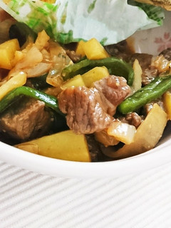 牛肉と野菜のケチャップ炒め-レシピのメイン写真