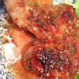 地鶏もも肉の✨甘酢辛焼き