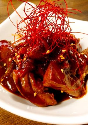 超簡単!鶏肝煮・鶏レバー甘辛煮-レシピのメイン写真