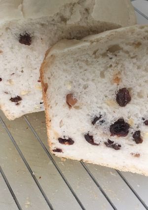 HBドライフルーツ&ナッツの蜂蜜食パン-レシピのメイン写真