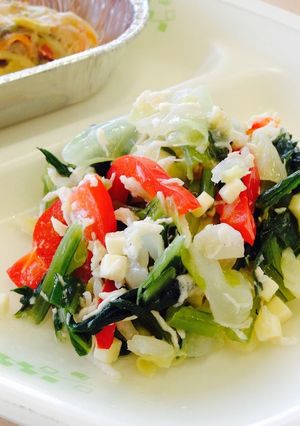 元気サラダ【胎内市学校給食】-レシピのメイン写真