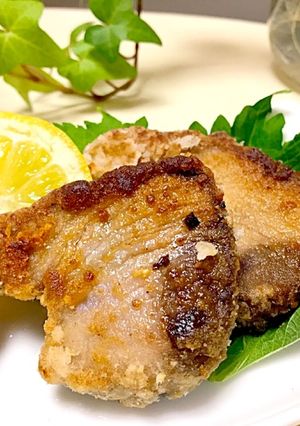 簡単カツオの竜田揚げ〜洗い物なし〜-レシピのメイン写真
