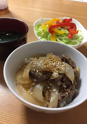 炭酸水と新タマでうまうま牛丼♡-レシピのメイン写真