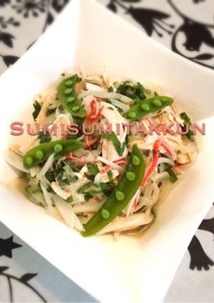 簡単♪シソと新玉ねぎのサラダ☆-レシピのメイン写真