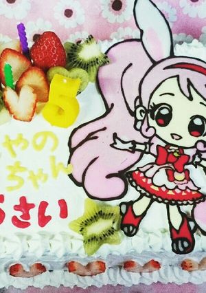 プリキュアケーキ-レシピのメイン写真